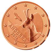 Adorran 5 cent coin
