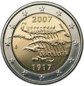Finnish Commemorative Coin 2007 - Finnish independence