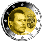 Luxembourg Commemorative Coin 2010 - Coat of Arms