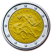 Vatican Commemorative Coin 2010 - Year of Priests