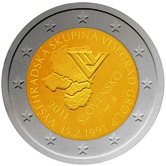 Slovakian Commemorative Coin 2011 - Visegard Accord