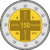 Belgian Commemorative Coin 2014 - Red Cross