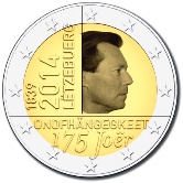 Luxembourg Commemorative Coin 2014