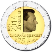 Luxembourg Commemorative Coin 2014 Luxembourg Commemorative Coin 2014