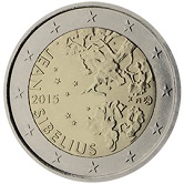 Finnish Commemorative Coin 2014 - Sibelius