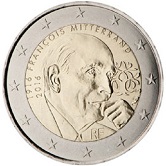 French Commemorative Coin 2016 - Francois Mitterrand