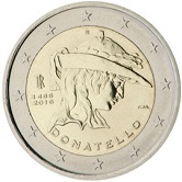 Italian Commemorative Coin 2016 - Donatello