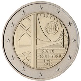 Portuguese Commemorative Coin 2016 - Bridge over Tejo