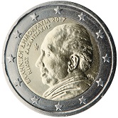 Greek Commemorative Coin 2017 - Nikos Katzanakis