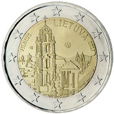 Lithuanian Commemorative Coin 2017 - Vilnius