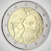 French Commemorative Coin 2017 - Auguste Rodin