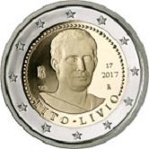 Italian Commemorative Coin 2017 - Titus Livius.