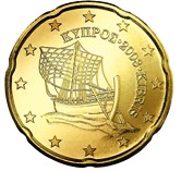 Cyprus 20 cent coin  Cypriot Karenia