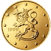 Finnish 10 cent coin