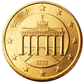 German 50 cent coin