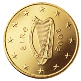 Irish 50 cent coin