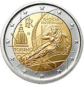 Italian Commemorative Coin 2006 - Winter Olympics in Turin