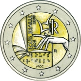 Italian Commemorative Coin 2009 - Louis Braille