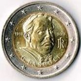 Italian Commemorative Coin 2012 - Giovanni Pascoli