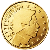 Luxembourg 10 cent coin