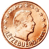 Luxembourg 1 cent coin
