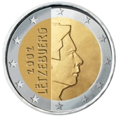 Luxembourg 2 Euro € coin