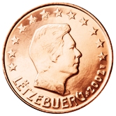 Luxembourg 5 cent coin