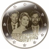 Luxembourg Commemorative Coin 2013 - Wedding Guillame and Stéphanie