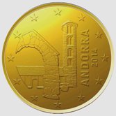 Adorran 10 cent coin