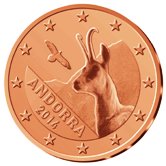 Adorran 1 cent coin