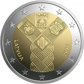Latvian Commemorative Coin 2018 - 100 Years of Independence