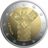 Latvian Commemorative Coin 2018 - 100 Years of Independence Latvian Commemorative Coin 2018 - 100 Years of Independence