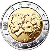 Belgian Commemorative Coin 2005