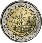 San Marino Commemorative Coin 2005 - Galileo Galilei