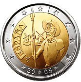 Spanish Commemorative Coin 2005 - Don Quixote