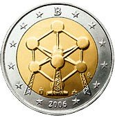 Belgian Commemorative Coin 2006 Atomium