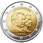 Luxembourg Commemorative Coin 2006 - Grand Duke Guillame