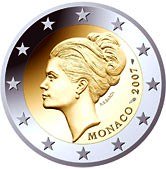 Monaco Commemorative Coin 2007 - Grace Kelley