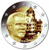 Luxembourg Commemorative Coin 2008