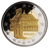 German Commemorative Coin 2010 - Bremen
