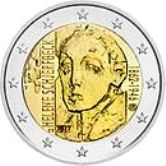 Finnish Commemorative Coin 2012 - Helene Schjerfbeck
