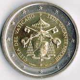 Vatican Commemorative Coin 2012 - Sede Vacante Vatican Commemorative Coin 2012 - Sede Vacante