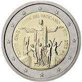 Vatican Commemorative Coin 2013 - World Youth Day Rio de Janeiro