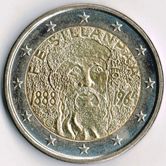 Finnish Commemorative Coin 2013 - Frans Eemil Silanpää