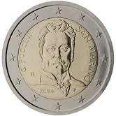 San Marino Commemorative Coin 2014 - Puccini