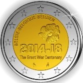 Belgian Commemorative Coin 2014