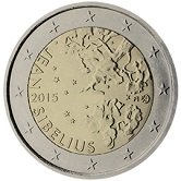 Finnish Commemorative Coin 2014 - Sibelius