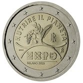Italian Commemorative Coin 2015 - EXPO in Milan