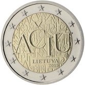 Lithuanian Commemorative Coin 2016 - Lithuanian Language