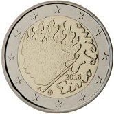 Finnish Commemorative Coin 2016 - Eino Leino